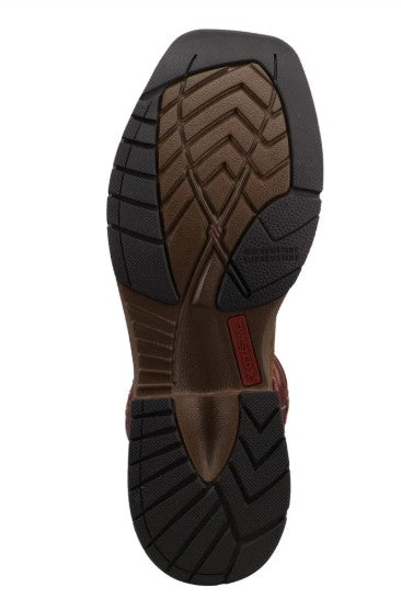 Twisted X Mens Western Boots MHM0025 in Brunette & Oxblood