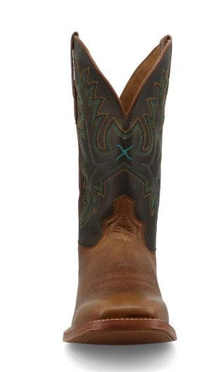 Twisted X Mens Western Boots MRAL041 Saddle & Umber