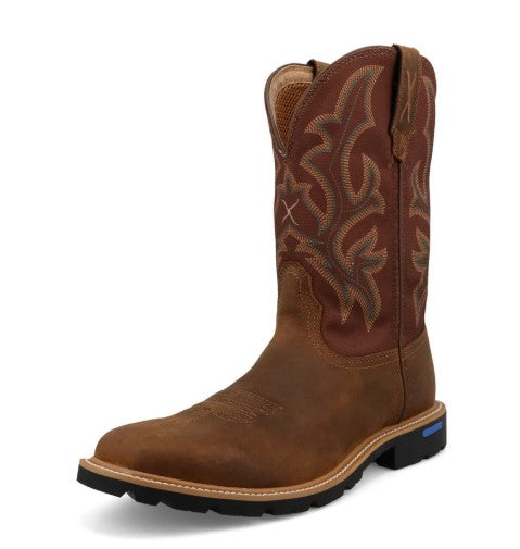 Twisted X Mens Western Boots MXTP003 in Hickory