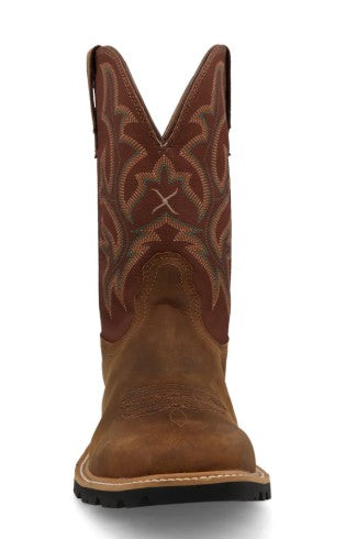 Twisted X Mens Western Boots MXTP003 in Hickory