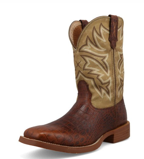 Twisted X Mens Western Boots MXTR019 in Ginger & Pear