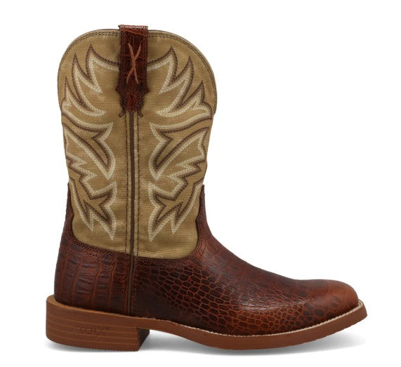 Twisted X Mens Western Boots MXTR019 in Ginger & Pear