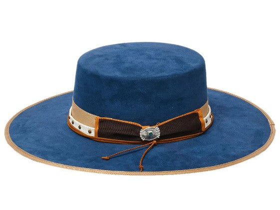 California Hat Co CA-MF-2232 Mystique Wide Brim Fedora Western Hat