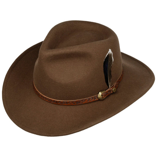 Stetson 2798105 Norbeck Western Wool Hat in Hazel