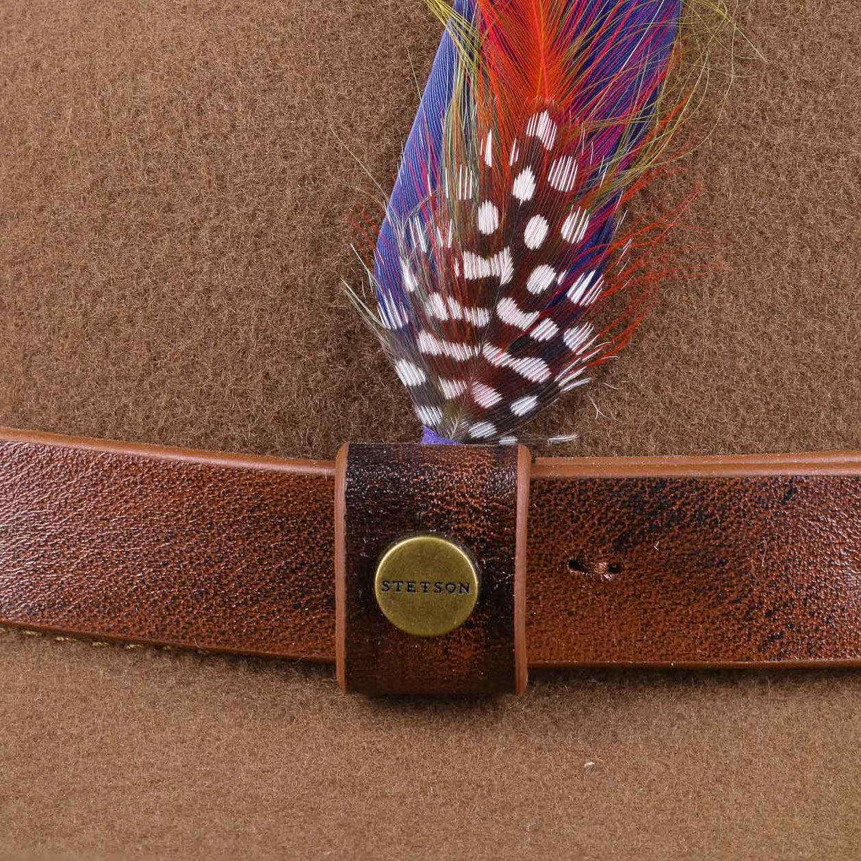 Stetson 2798101 Oklahoma Wool Felt Western Hat in Brown