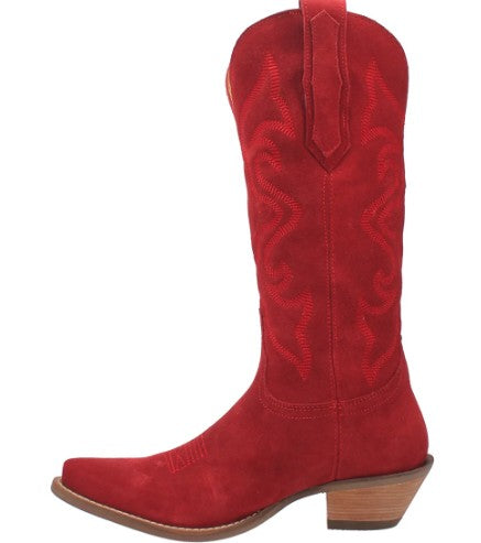 Dingo Out West Red DI920 Ladies Cowboy Boot
