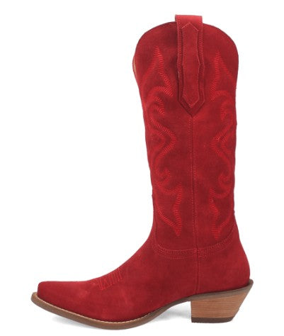 Dingo Out West Red DI920 Ladies Cowboy Boot
