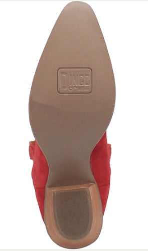 Dingo Out West Red DI920 Ladies Cowboy Boot