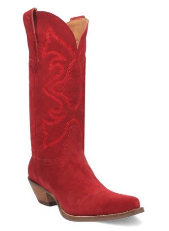 Dingo Out West Red DI920 Ladies Cowboy Boot