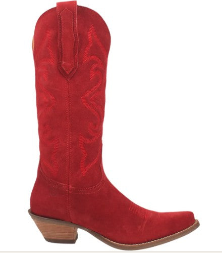 Dingo Out West Red DI920 Ladies Cowboy Boot