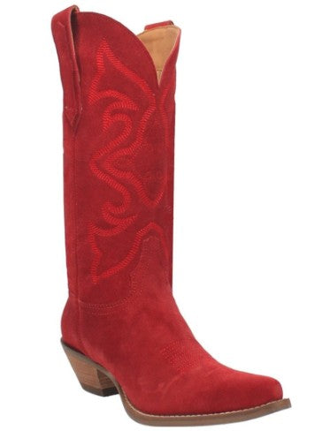 Dingo Out West Red DI920 Ladies Cowboy Boot