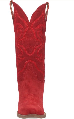 Dingo Out West Red DI920 Ladies Cowboy Boot