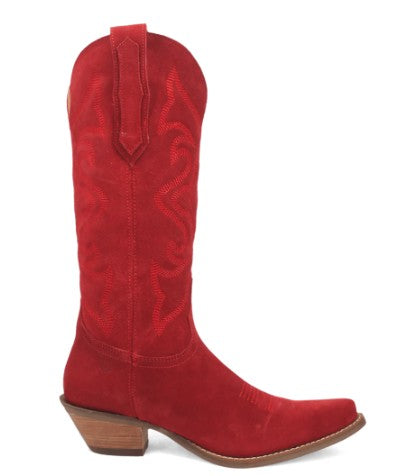 Dingo Out West Red DI920 Ladies Cowboy Boot
