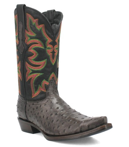 Dingo Outlaw in Black DI 115 Mens Cowboy Boots