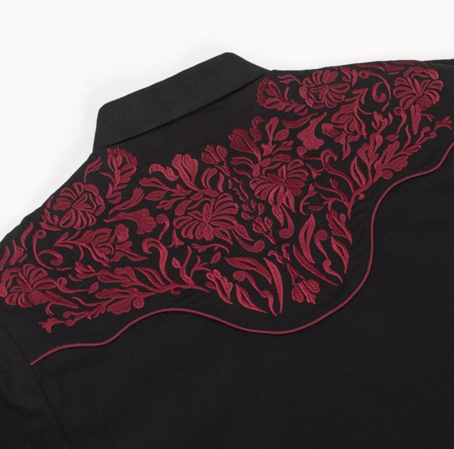 Rodeo Clothing Men's Western Cowboy Embroidery Shirt -PS500L-EC-545