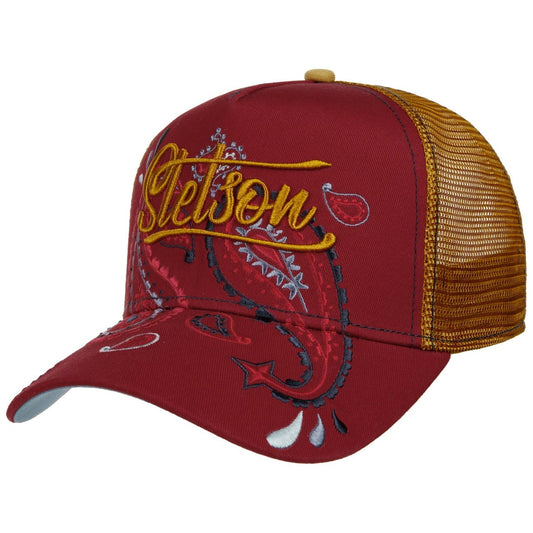 Stetson Trucker Cap Paisley in red 7741149
