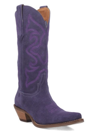Dingo Out West Purple DI920 Ladies Cowboy Boot