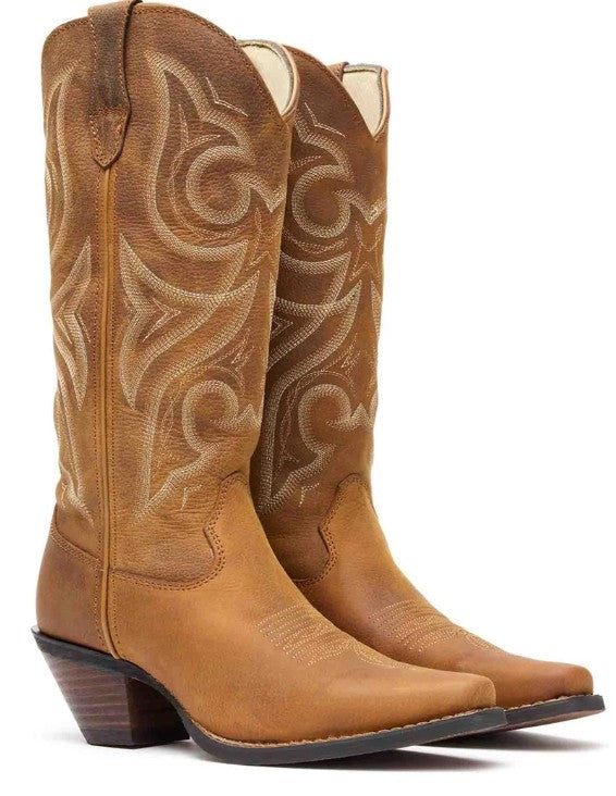 Durango RD3514 Crush by Durango Women’s Cognac Western Boots