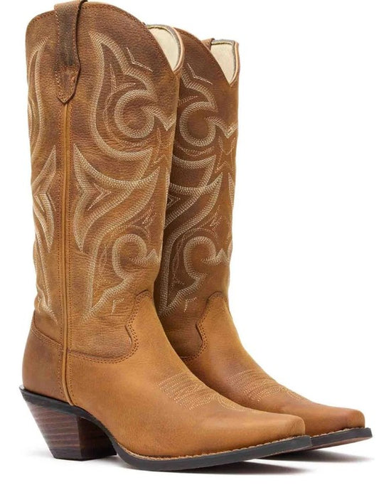 Durango RD3514 Crush by Durango Women’s Cognac Western Boots