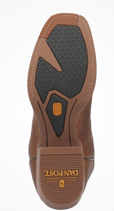 Dan Post Richland DP3393 Mens Western Cowboy Boots in Brown