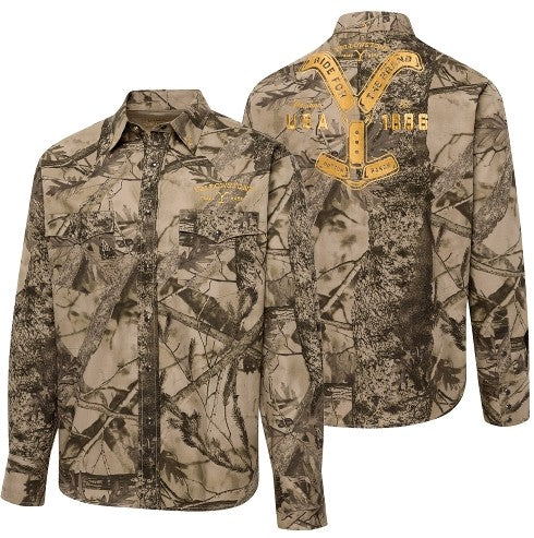 Offical Yellowstone Ride For The Brand Shirt in Camo
