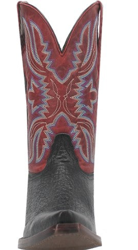 Dingo Rio Lobo in DI 154 Black/Red Mens Cowboy Boots