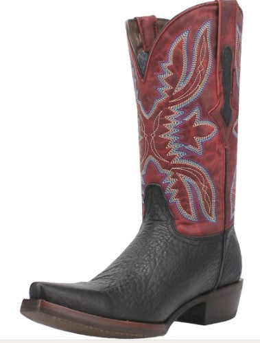 Dingo Rio Lobo in DI 154 Black/Red Mens Cowboy Boots