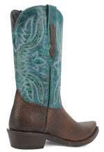 Load image into Gallery viewer, Dingo Rio Lobo in DI 154 Brown/Turquoise Mens Cowboy Boots
