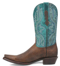 Load image into Gallery viewer, Dingo Rio Lobo in DI 154 Brown/Turquoise Mens Cowboy Boots
