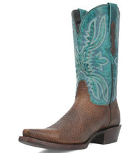 Load image into Gallery viewer, Dingo Rio Lobo in DI 154 Brown/Turquoise Mens Cowboy Boots
