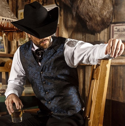 Royal Flush Mens Western Waistcoat