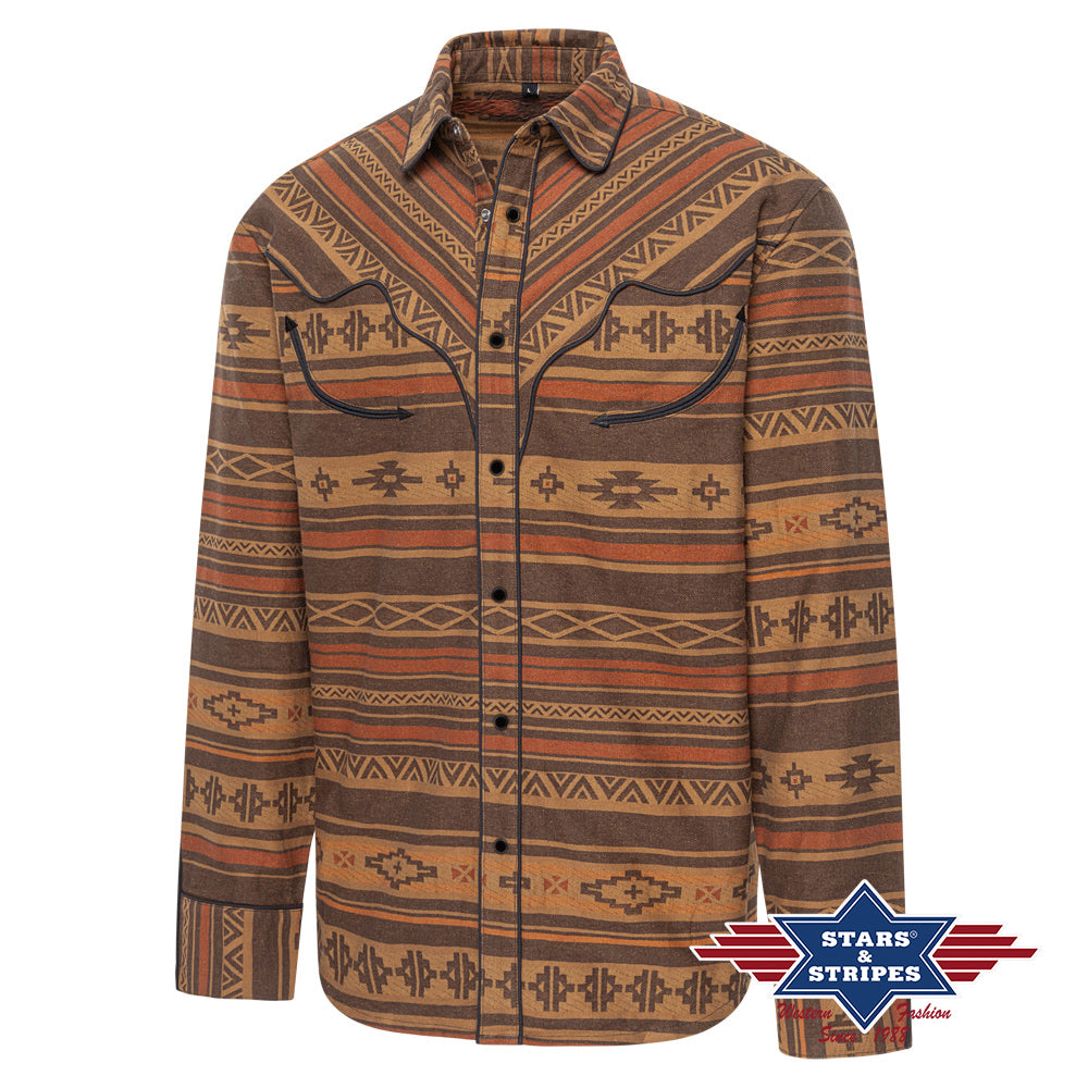 Stars & Stripes Rusty Mens Western Shirt