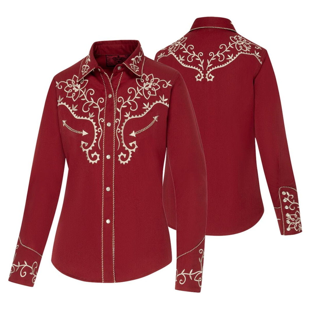 Ruth Ladies Western Blouse