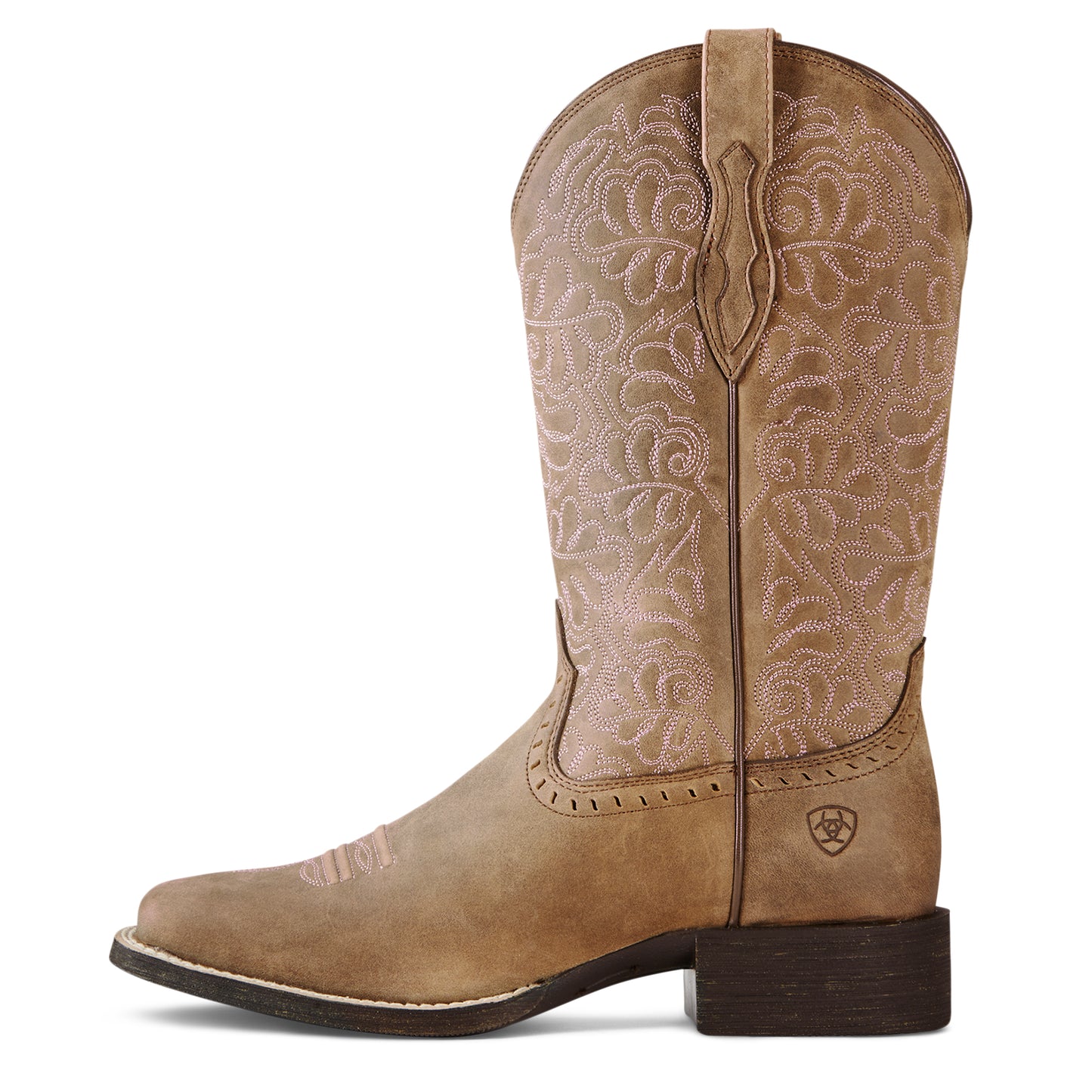 Ariat Ladies 10019906 Round Up Remuda Ladies western boots in Brown Bomber
