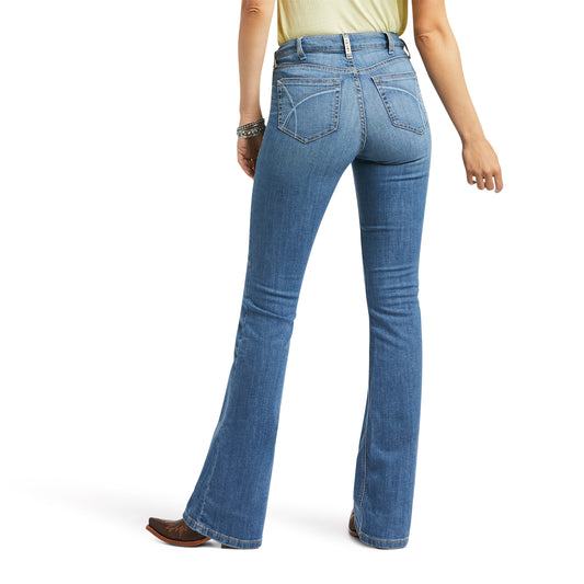 Ariat Ladies R.E.A.L. Mid Rise Arrow Fit Jocelyn Boot Cut Jeans 10039602
