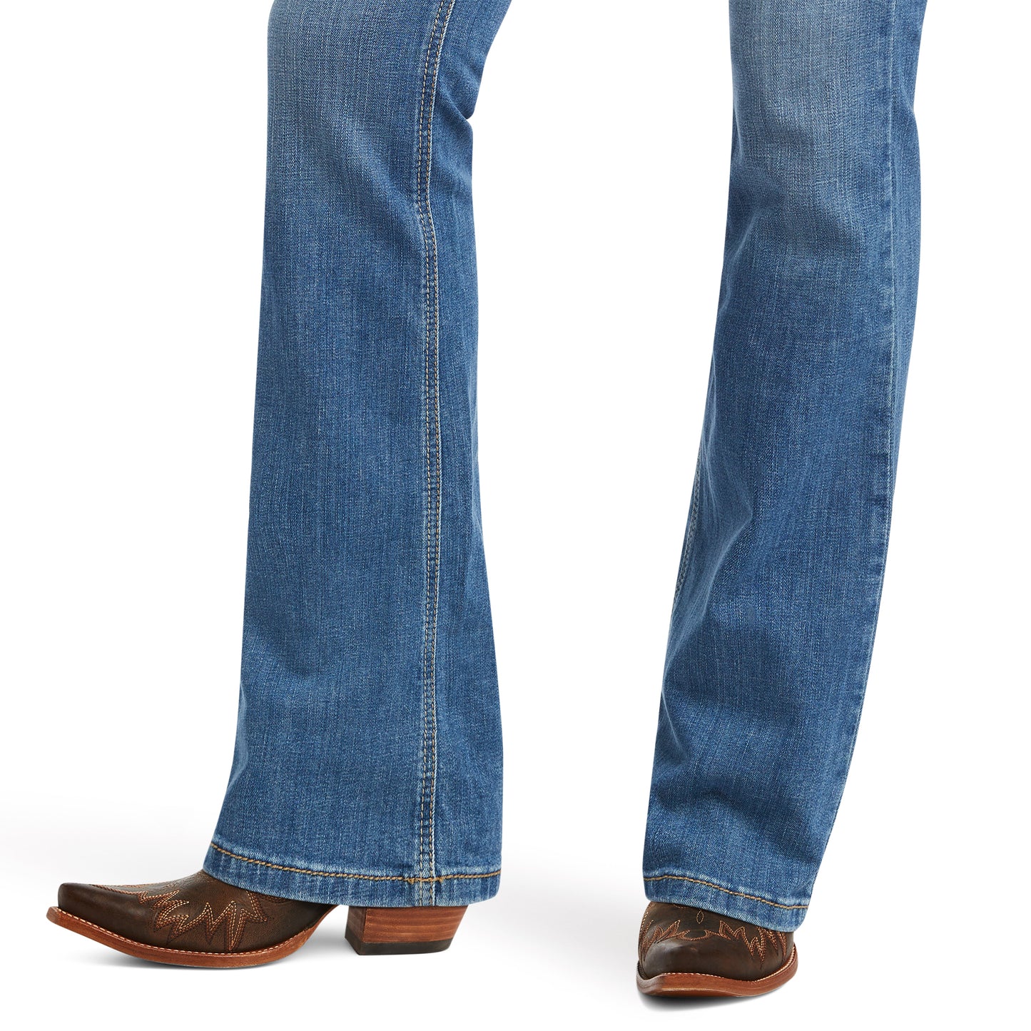 Ariat Ladies R.E.A.L. Mid Rise Arrow Fit Jocelyn Boot Cut Jeans 10039602