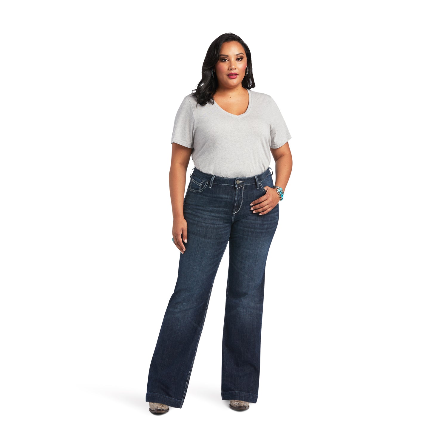 Ariat Ladies 10040806 Perfect Rise Aisha Trouser Jeans