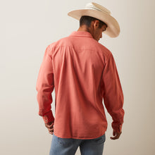 Load image into Gallery viewer, Ariat Mens Jurlington Faded Brick Retro Snap Long Sleeved Shirt 10043647
