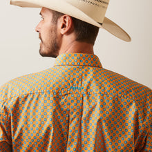 Load image into Gallery viewer, Ariat Mens Kilian Jasper Stone Fitted Shirt Long Sleeved Shirt 10043871
