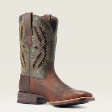 Load image into Gallery viewer, Ariat Mens 10044478 Rowder Venttek Rus/Forest Green Cowboy Boots
