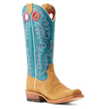 Load image into Gallery viewer, Ariat Ladies 10044403 Futurity Boon Western Boots in Buckskin Roughout
