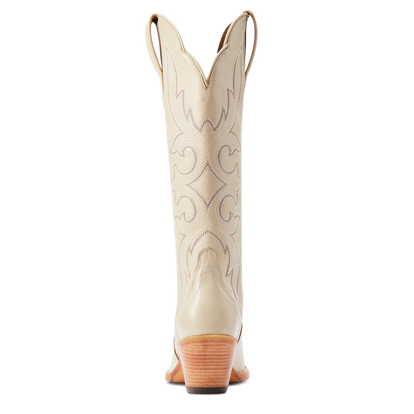 Ariat Ladies 10044412 Belinda Stretch Fit J Toe Western Boot in Bone
