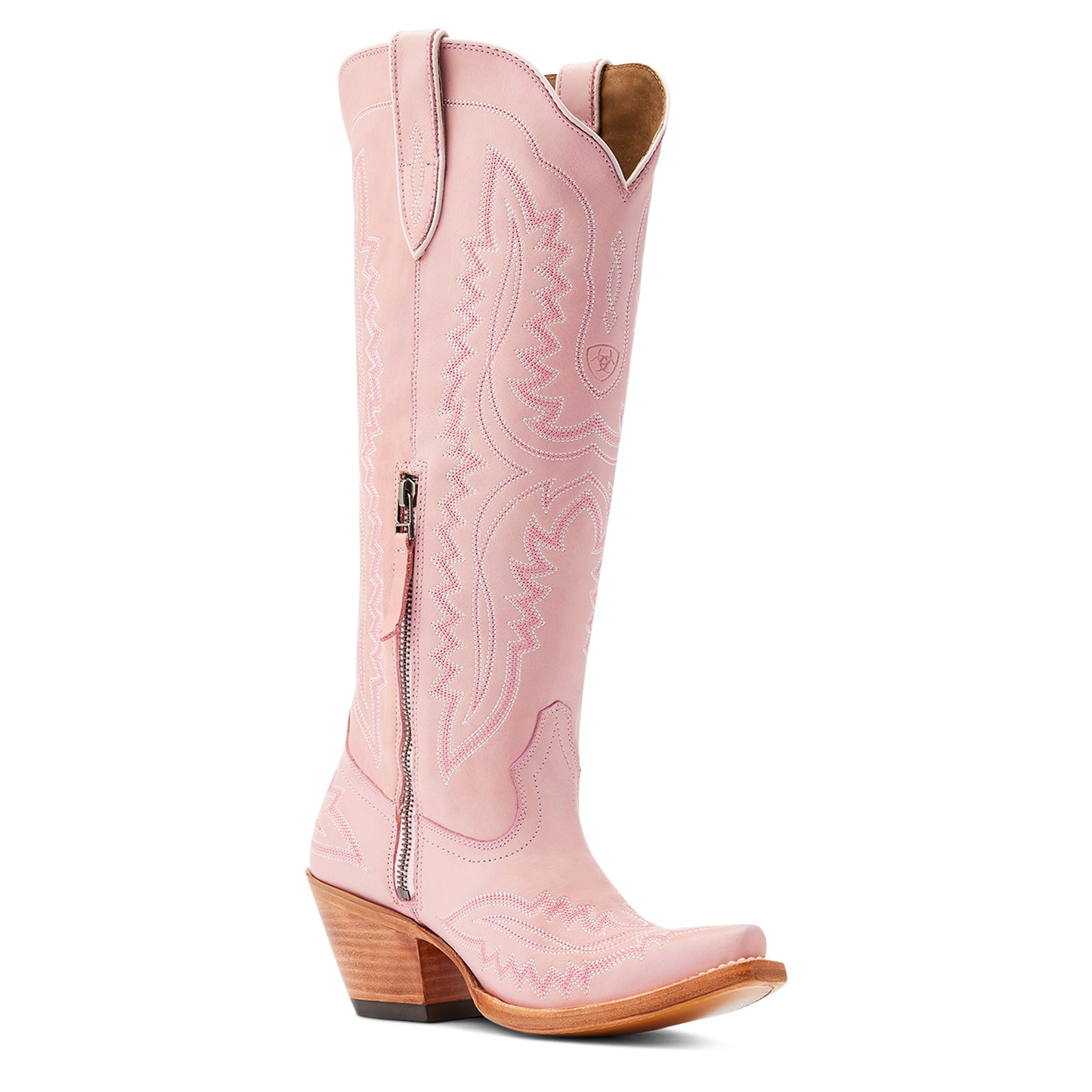 Ariat Ladies 10044480 Casanova X Toe Western Boot in Powder Pink Limited Edition