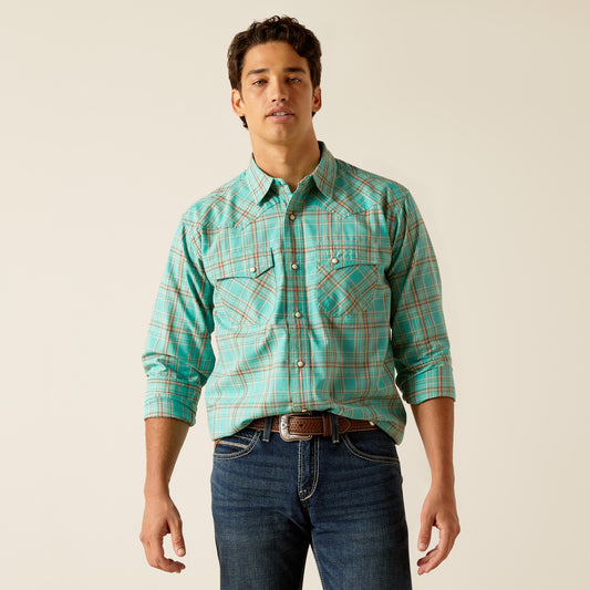 Ariat Mens Hudsyn Retro Fit Western Shirt 10048496