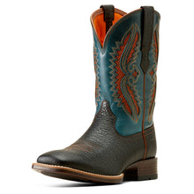 Load image into Gallery viewer, Ariat Mens 10050904 Rowder VentTEK 360 Western Boots in Black/Dark Teal
