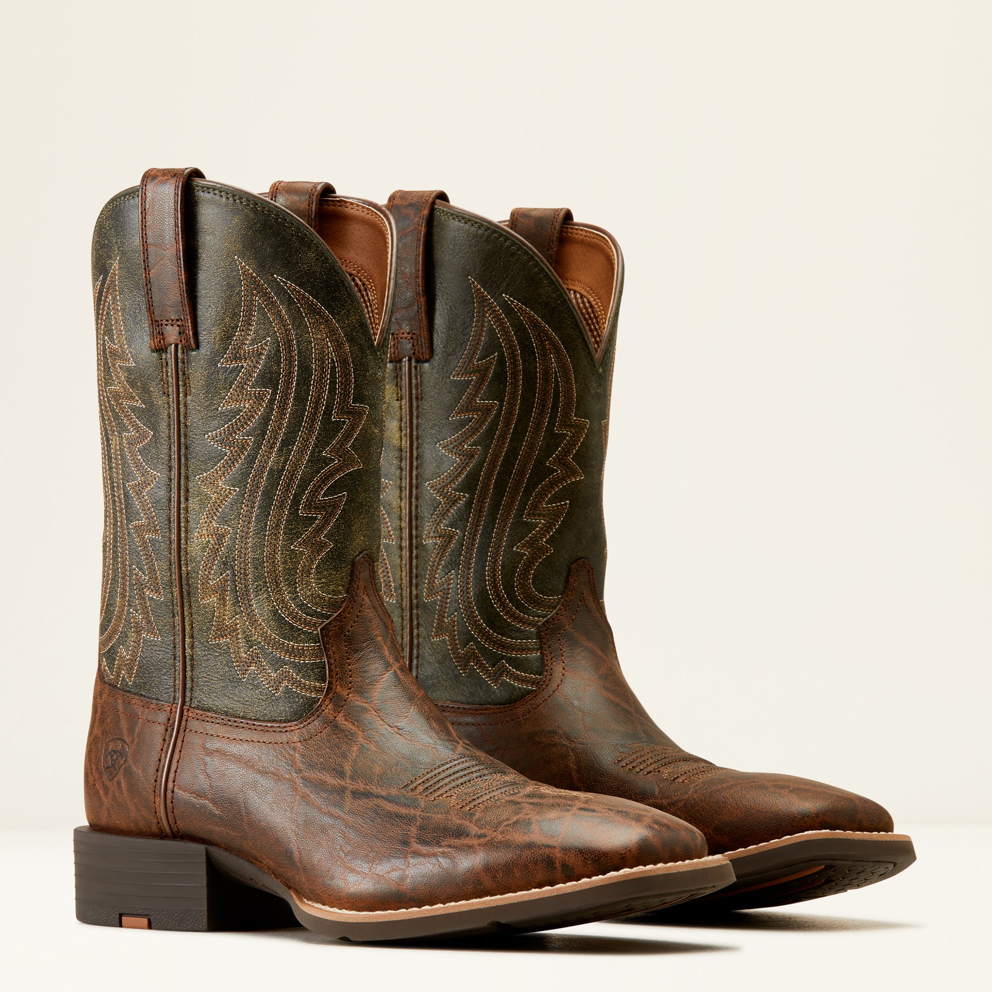 Ariat Mens 10050935 Sport Big Country Western Boots in Elephant Print Wild Wild Western Wear