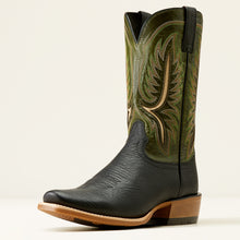 Load image into Gallery viewer, Ariat Mens 10051029 Stadler Western Boots in Black/Neon Lime
