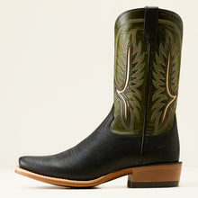 Load image into Gallery viewer, Ariat Mens 10051029 Stadler Western Boots in Black/Neon Lime
