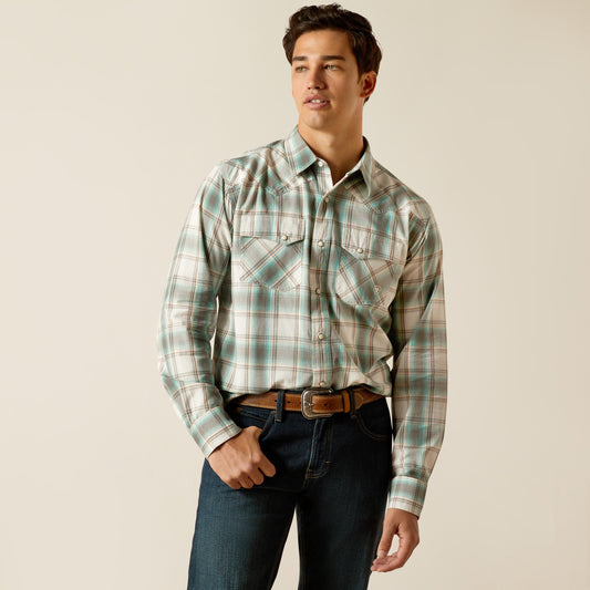 Ariat Mens 10051249 Hansai Retro Fit Shirt in Egret