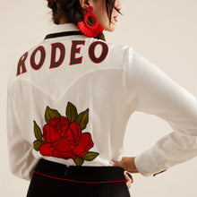 Load image into Gallery viewer, Ariat Ladies 10048675 Rose Rodeo Quincy Shirt Limited Edition
